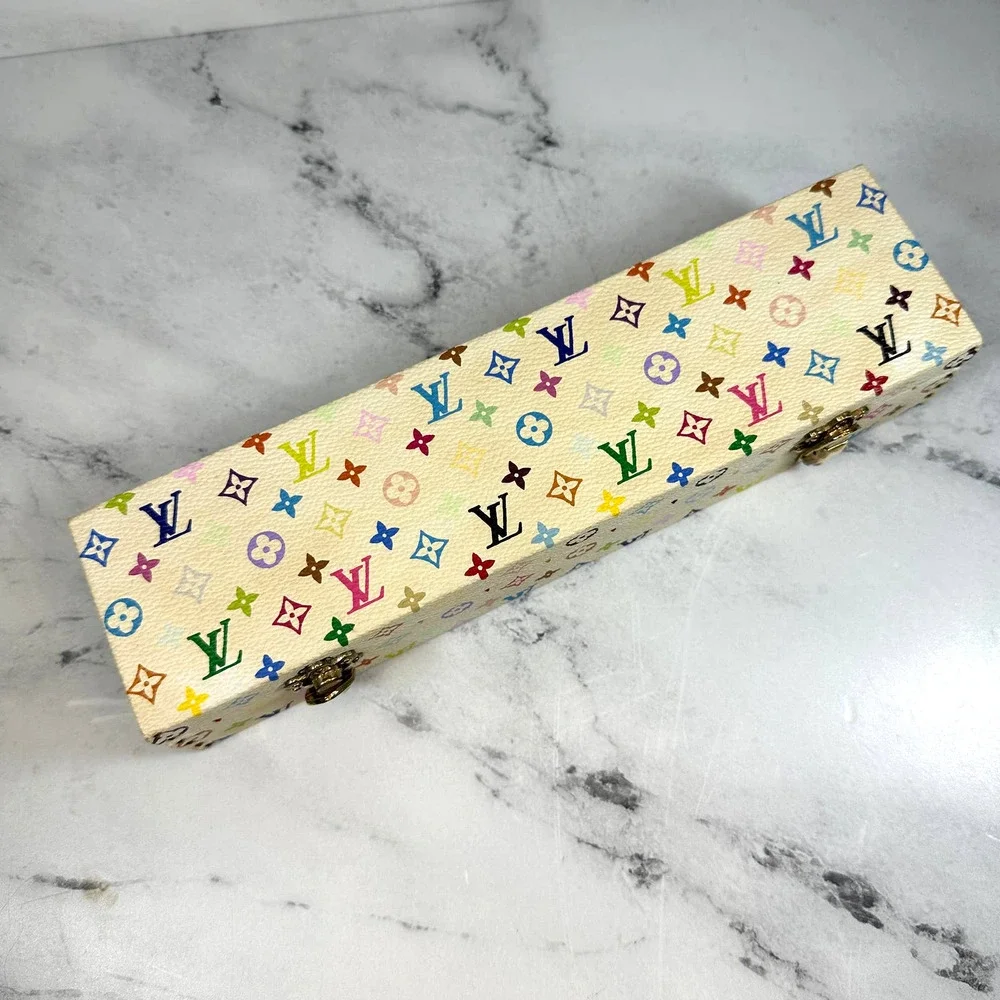 Louis Vuitton Multicolore Watch Tambour Takashi Murakami Monogram LV Vintage - Picture 3 of 16